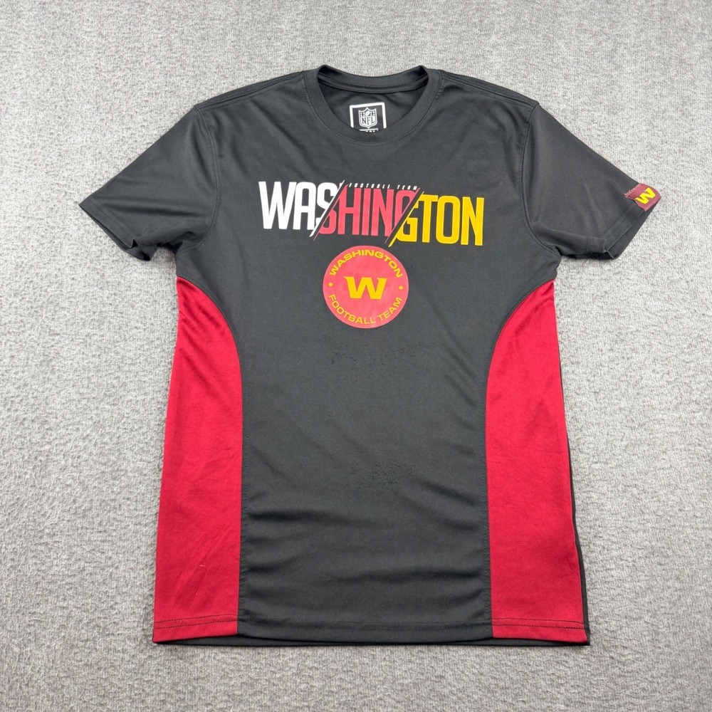 NFL Team Apparel Washington Football Team Men's Small Performance T-Shirt Black
